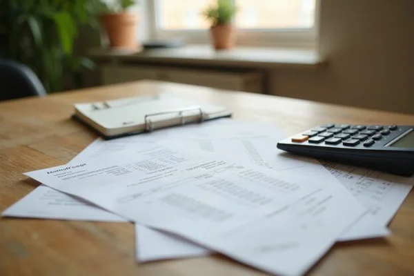 Mortgage payoff statement and calculator