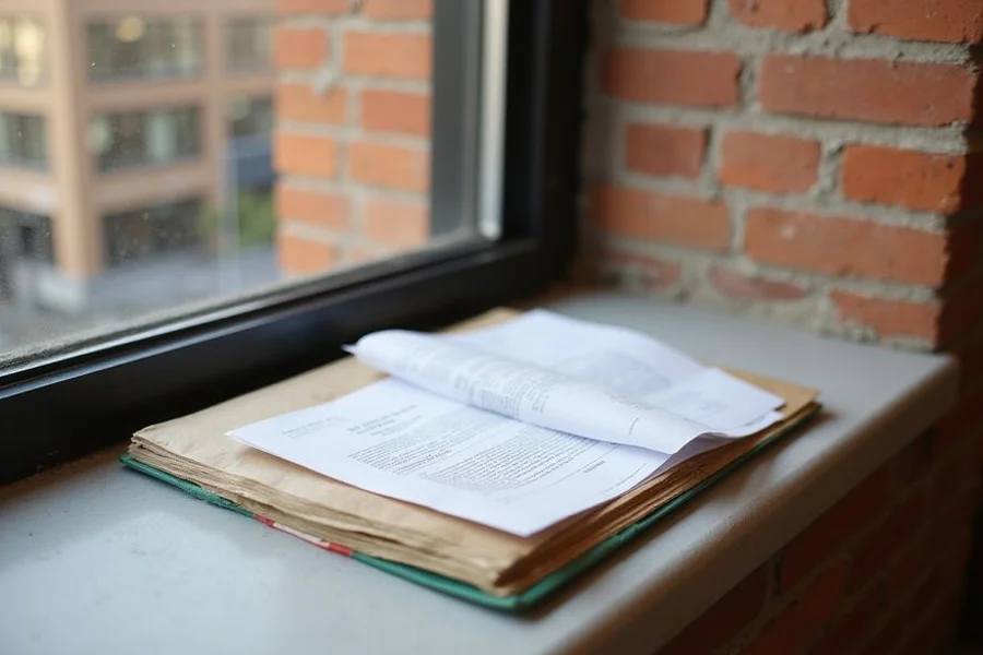 Condo association documents in a Lowertown loft