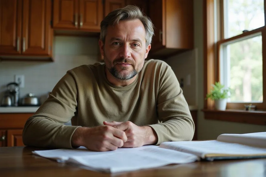 Landlord reviewing leases and a rent roll