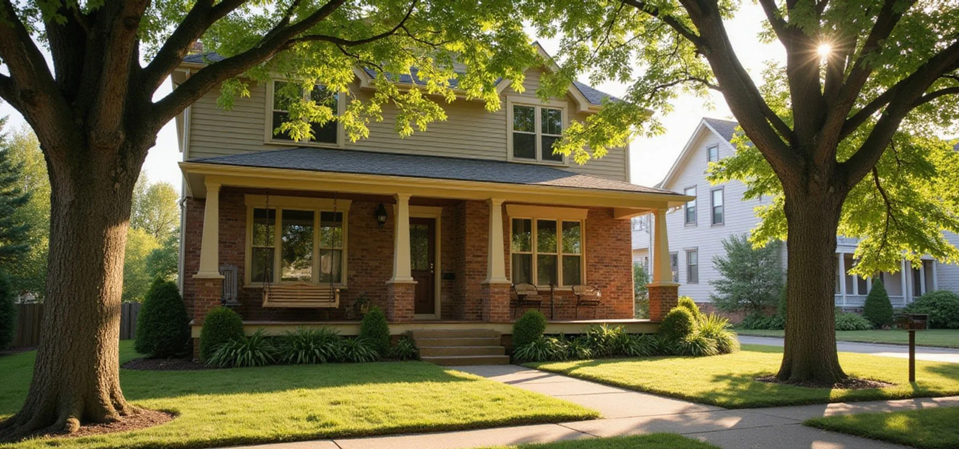Long-held family home in Saint Paul with a porch and mature trees