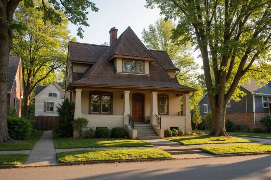 Unique older home on a Saint Anthony Park hillside